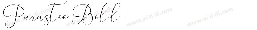 Parastoo Bold字体转换